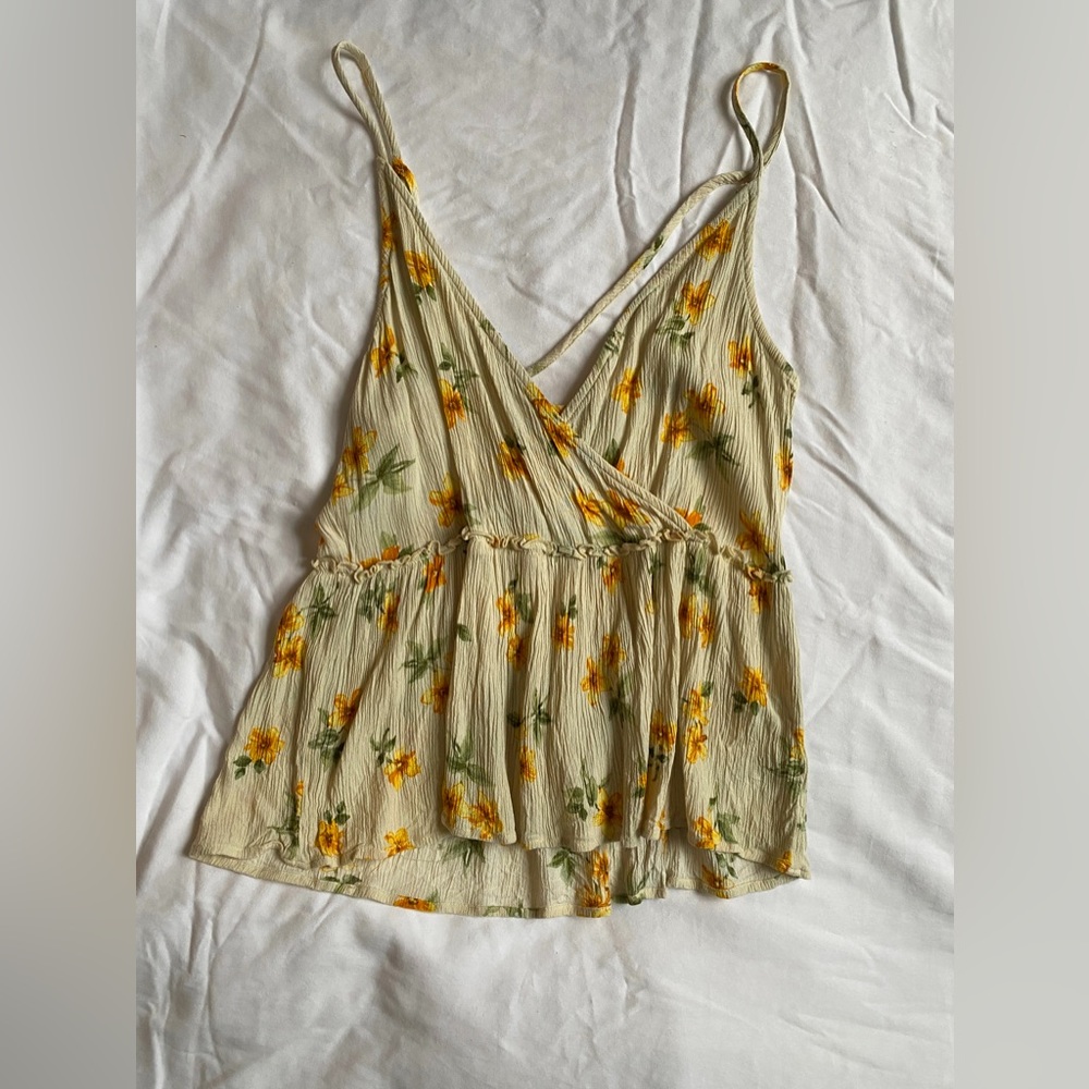 American Eagle Outfitters blouse, flower pattern, size xxs